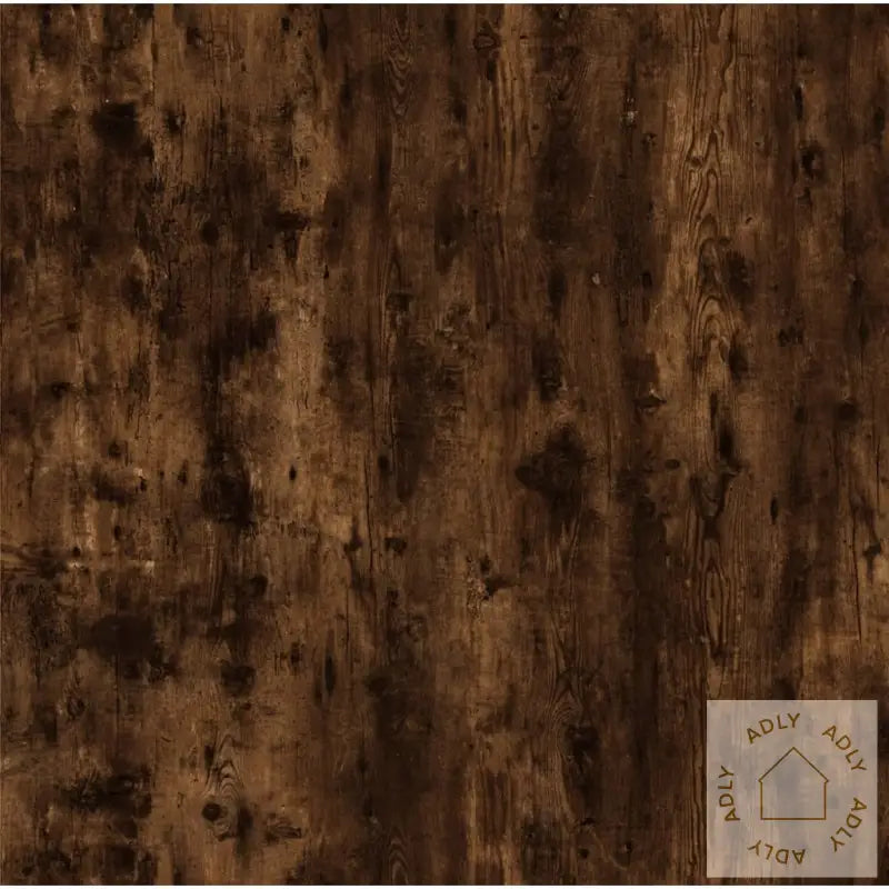 Vegghengte Tv-Benker 2 Stk Røkt Eik 40X34,5X40 Cm