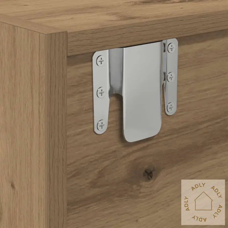 Tv-Benk Artisan Eik 60X31X25,5 Cm Konstruert Tre
