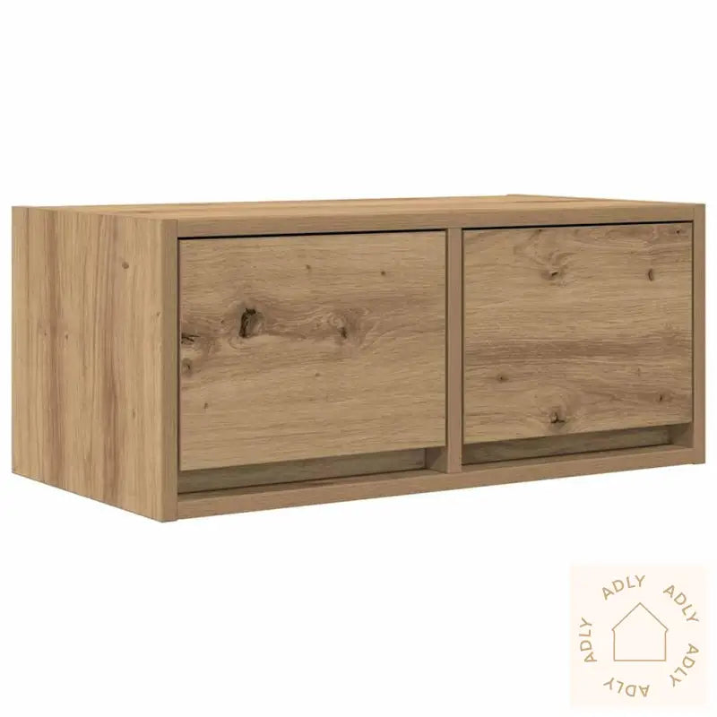 Tv-Benk Artisan Eik 60X31X25,5 Cm Konstruert Tre