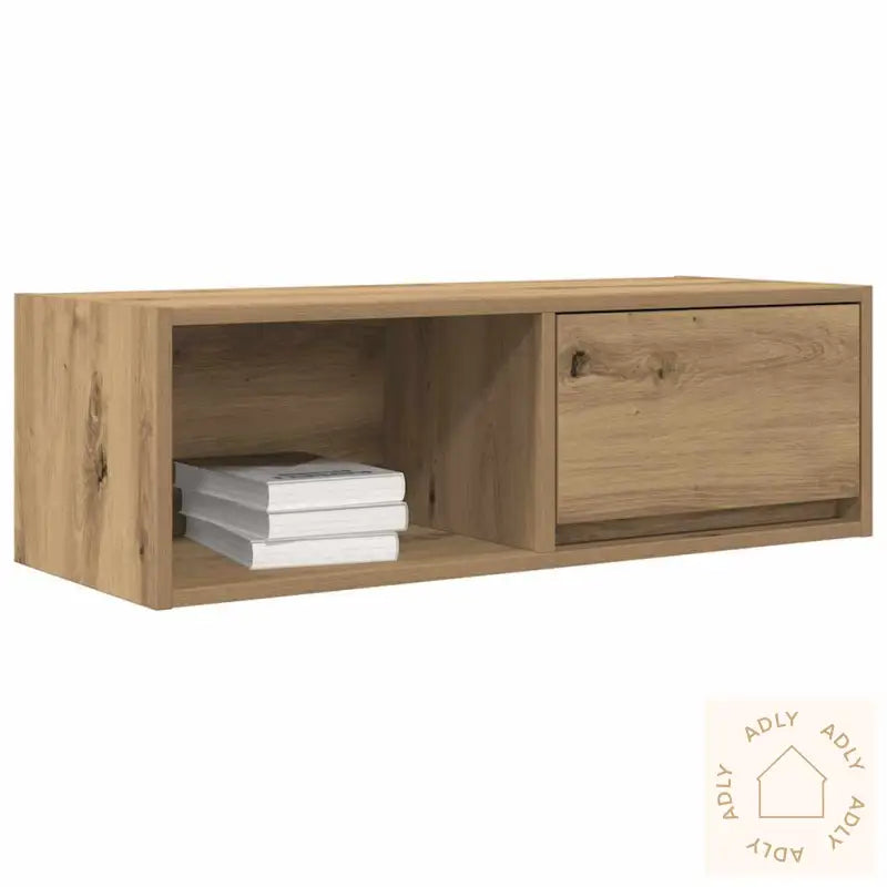 Tv-Benker 2 Stk Artisan Eik 80X31X25,5 Cm Konstruert Tre