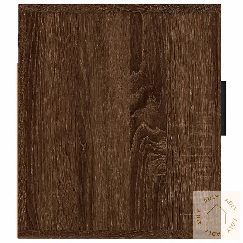 Vegghengte Tv-Benker 2 Stk Brun Eik 40X34,5X40 Cm