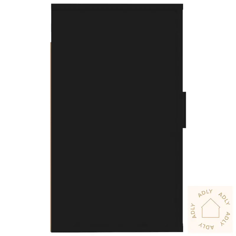 Vegghengte Tv-Benker 2 Stk Svart 40X34,5X60 Cm