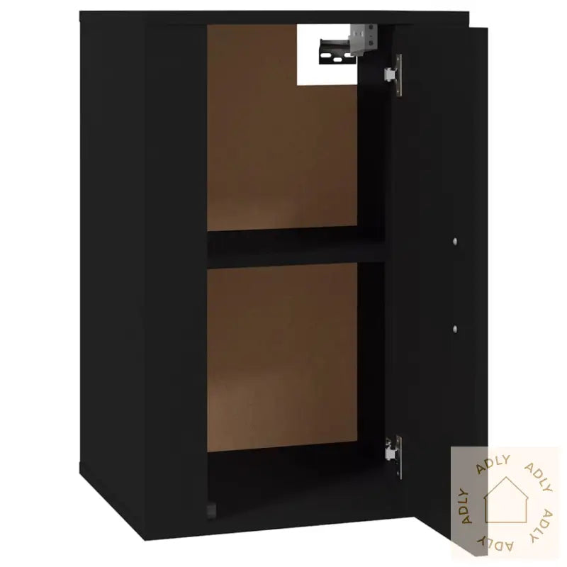 Vegghengte Tv-Benker 2 Stk Svart 40X34,5X60 Cm