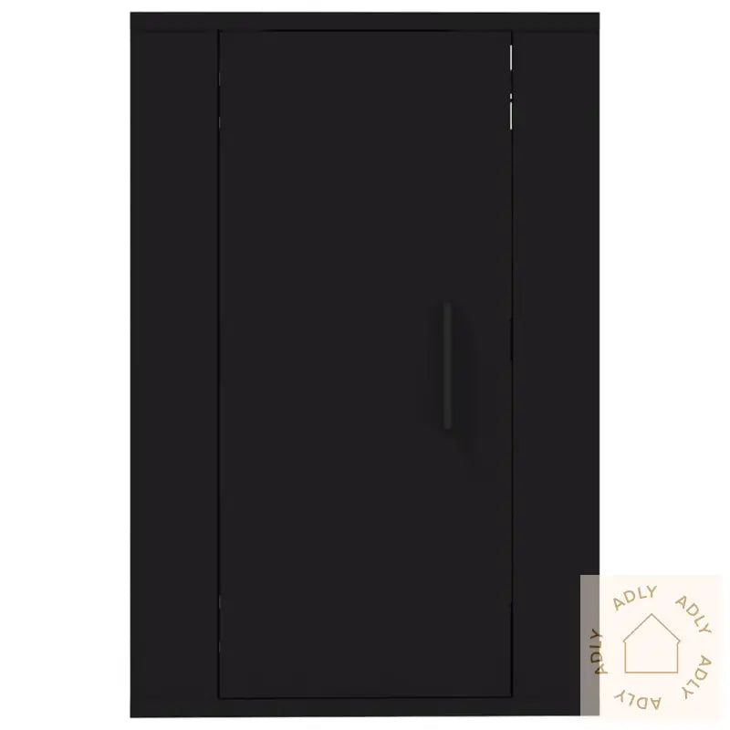 Vegghengte Tv-Benker 2 Stk Svart 40X34,5X60 Cm