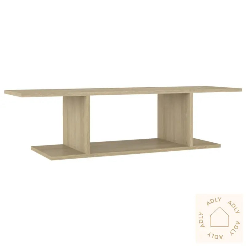 Vegghengt Tv-Benk Sonoma Eik 103X30X26,5 Cm