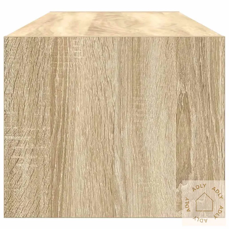 Tv-Benker 2 Stk Sonoma Eik 100X31X25,5 Cm Konstruert Tre