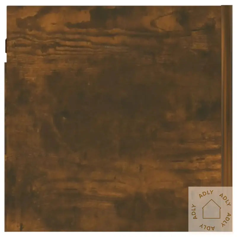 Vegghengte Tv-Benker 8 Stk Røkt Eik 30,5X30X30 Cm