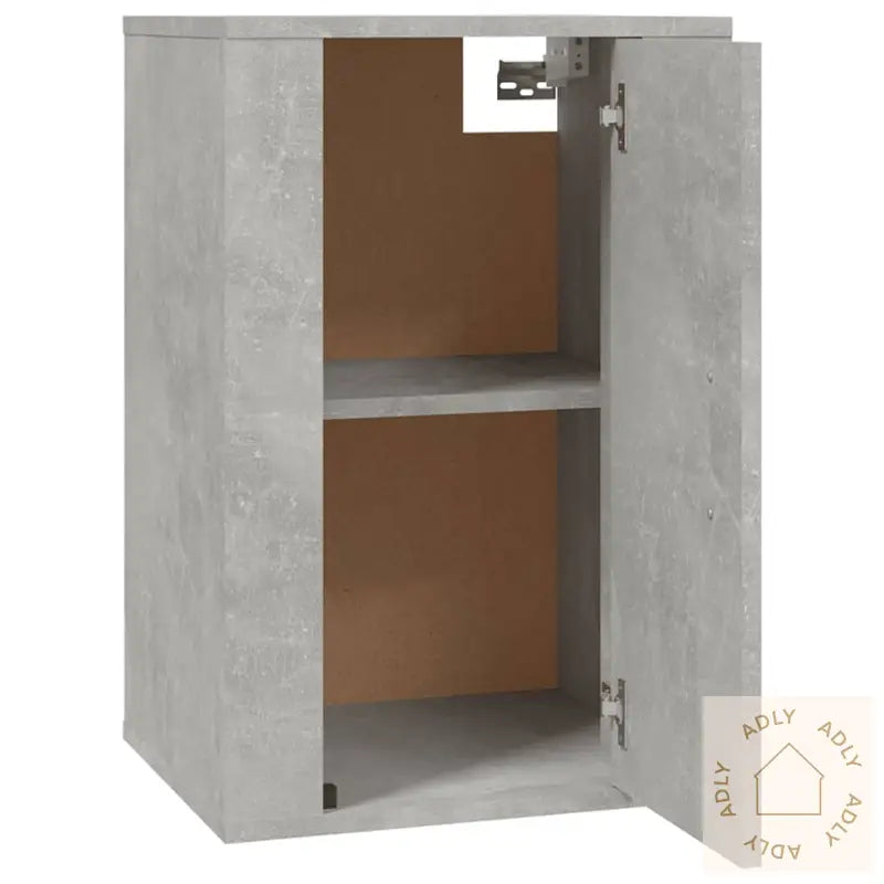 Vegghengte Tv-Benker 2 Stk Betonggrå 40X34,5X60 Cm