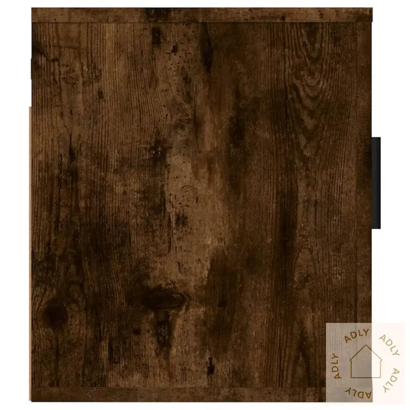 Vegghengt Tv-Benk Røkt Eik 40X34,5X40 Cm