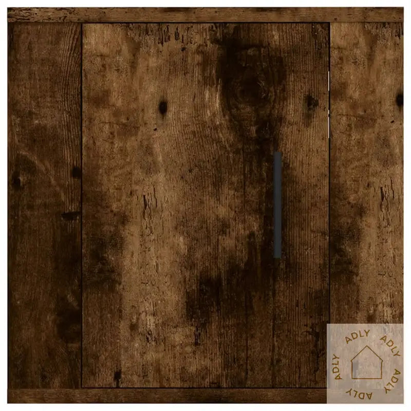 Vegghengt Tv-Benk Røkt Eik 40X34,5X40 Cm