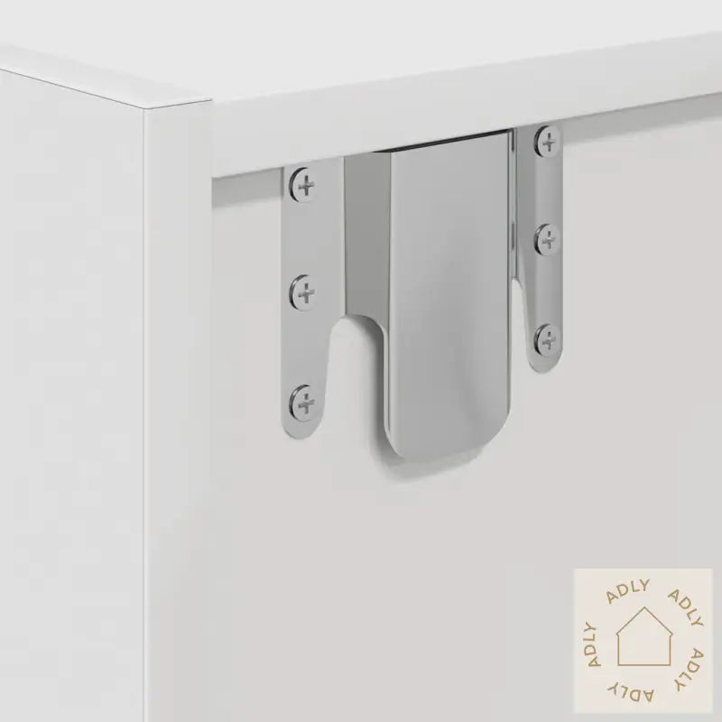 Tv-Benker 2 Stk Hvit 80X31X25,5 Cm Konstruert Tre