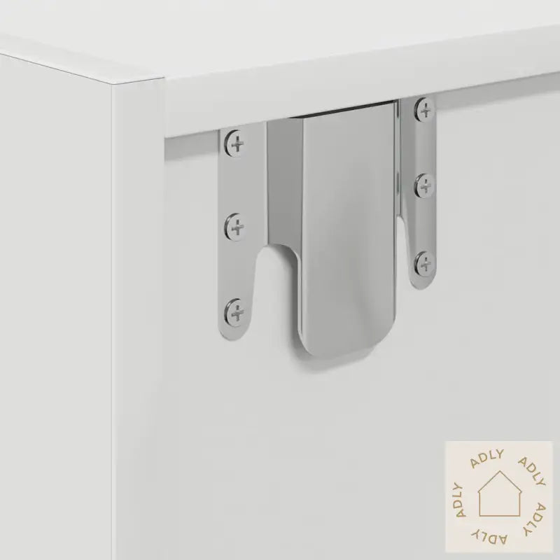 Tv-Benk Hvit 60X31X25,5 Cm Konstruert Tre