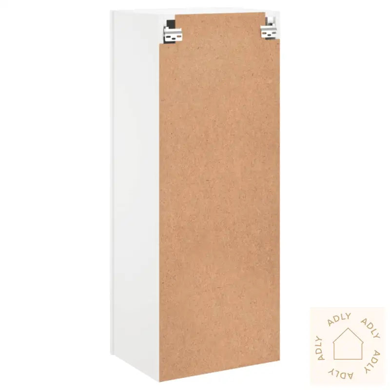 Vegghengt Tv-Benk Hvit 40,5X30X102 Cm Konstruert Tre