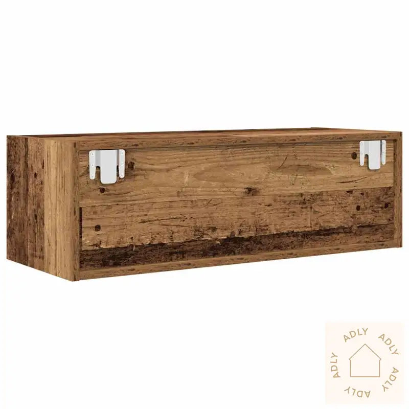 Tv-Benker 2 Stk Gammelt Tre 80X31X25,5 Cm Konstruert Tre
