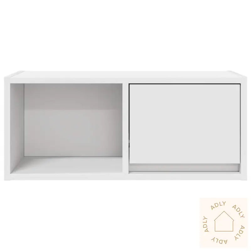 Tv-Benker 2 Stk Hvit 60X31X25,5 Cm Konstruert Tre