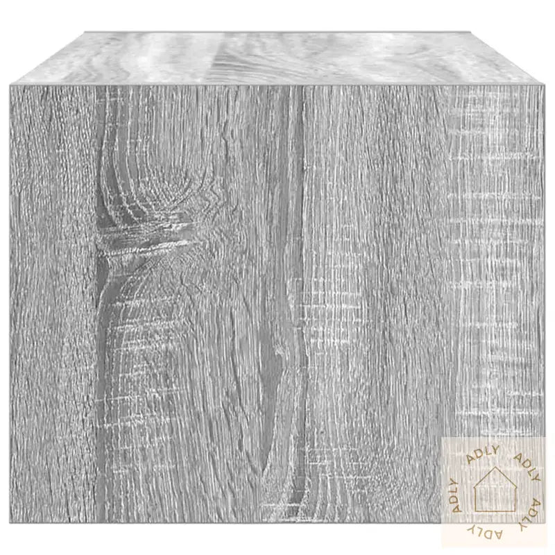 Tv-Benk Grå Sonoma 60X31X25,5 Cm Konstruert Tre