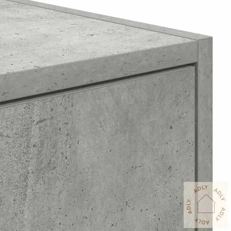 Tv-Benk Betonggrå 60X31X25,5 Cm Konstruert Tre