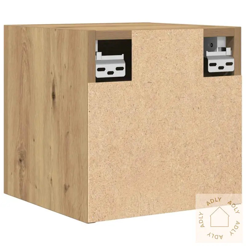 Vegghengte Tv-Benker 2 Stk Artisan Eik 30,5X30X30 Cm