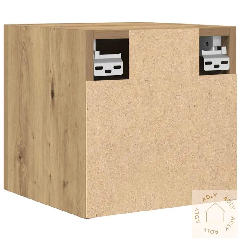 Vegghengt Tv-Benk Artisan Eik 30,5X30X30 Cm