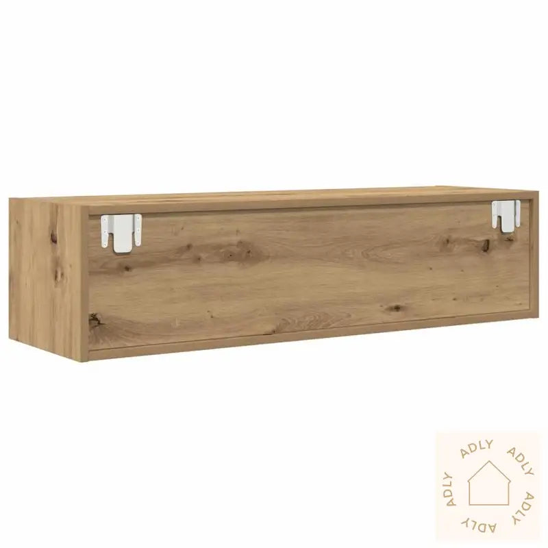 Tv-Benk Artisan Eik 100X31X25,5 Cm Konstruert Tre