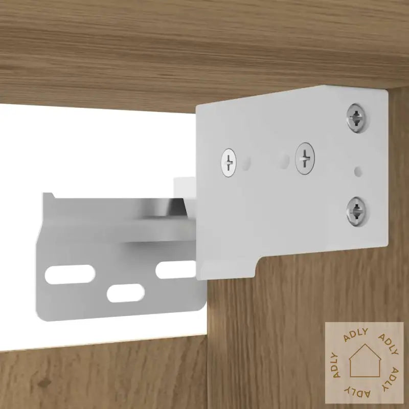 Vegghengt Tv-Benk Artisan Eik 30,5X30X30 Cm