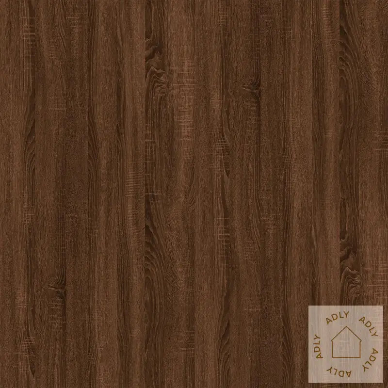 Vegghengt Tv-Benk Brun Eik 40X34,5X80 Cm