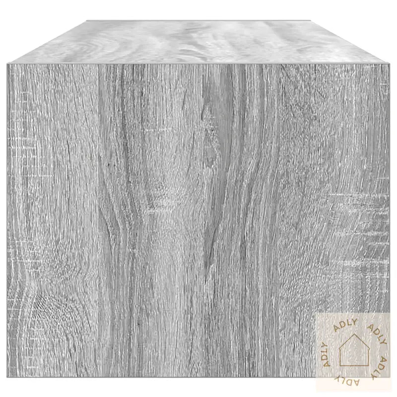 Tv-Skap Grå Sonoma 100X31X25,5 Cm Konstruert Tre