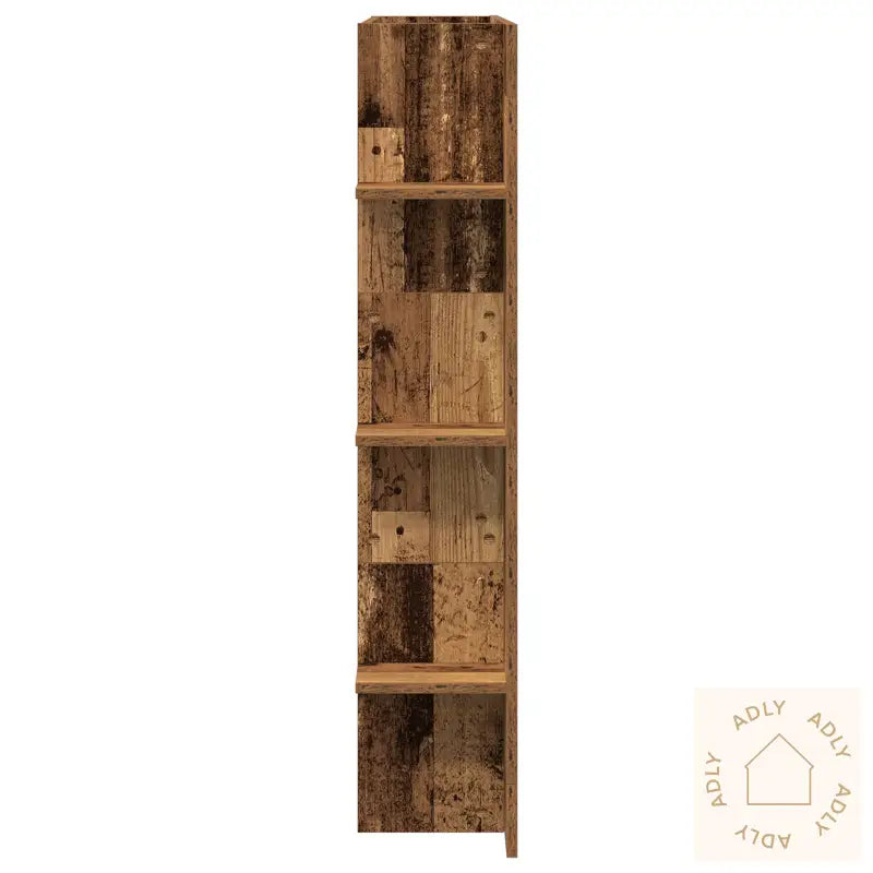 Tv-Skap Veggmontert Gammelt Tre 152X22X113 Cm