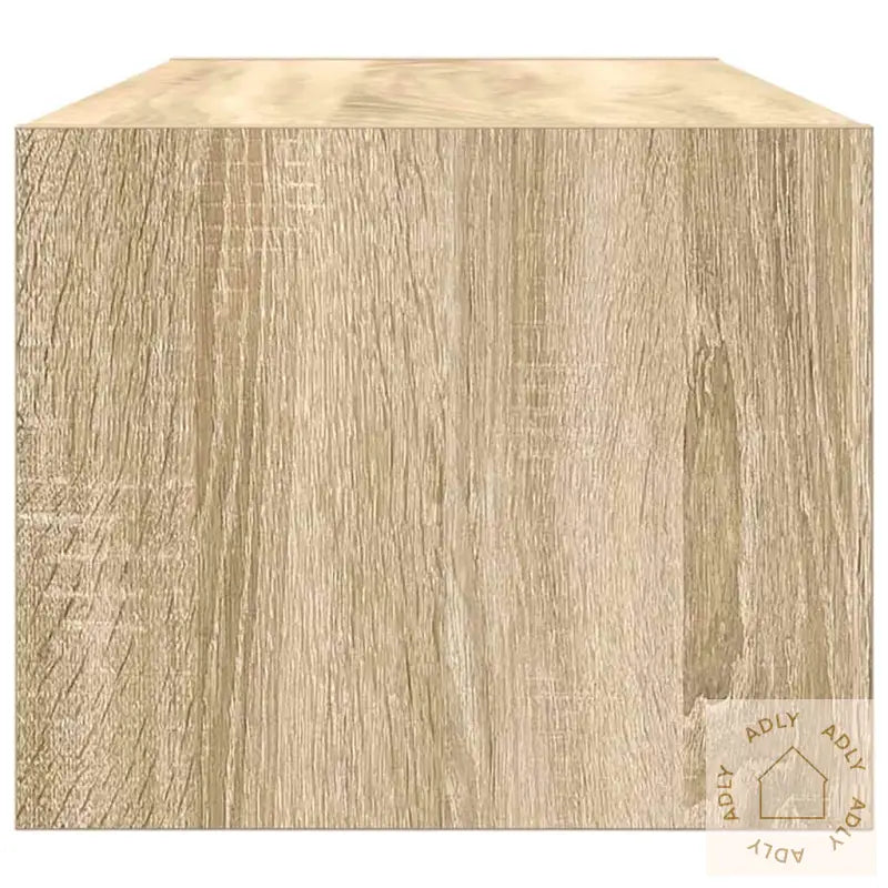 Tv-Benker 2 Stk Sonoma Eik 80X31X25,5 Cm Konstruert Tre