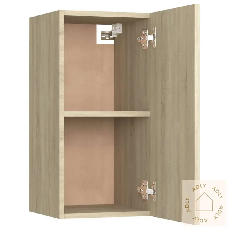 Tv-Benker 2 Stk Sonoma Eik 30,5X30X60 Cm Sponplate