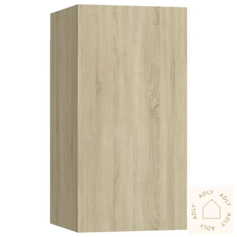 Tv-Benker 4 Stk Sonoma Eik 30,5X30X60 Cm Konstruert Tre