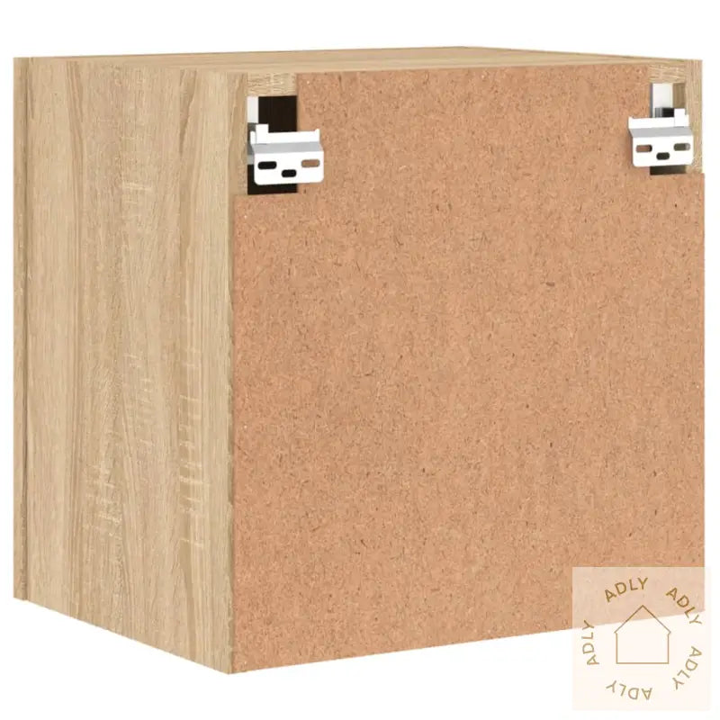 Vegghengte Tv-Benker 2 Stk Sonoma Eik 40,5X30X40 Konstruert Tre