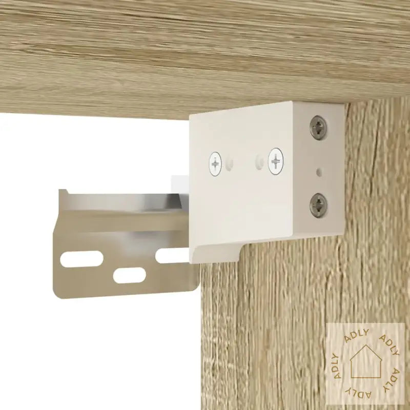 Vegghengt Tv-Benk Sonoma Eik 40X34,5X60 Cm