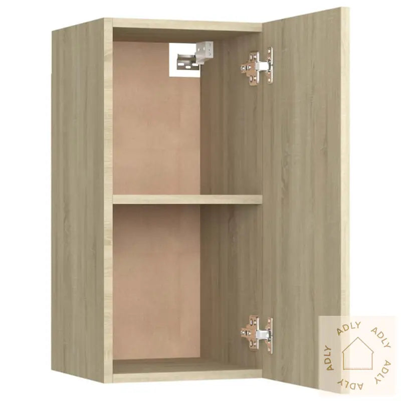 Tv-Benk Sonoma Eik 30,5X30X60 Cm Konstruert Tre