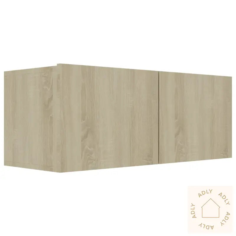 Tv-Benker 4 Stk Sonoma Eik 80X30X30 Cm Konstruert Tre