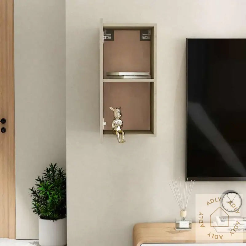 Tv-Benk Sonoma Eik 30,5X30X60 Cm Konstruert Tre