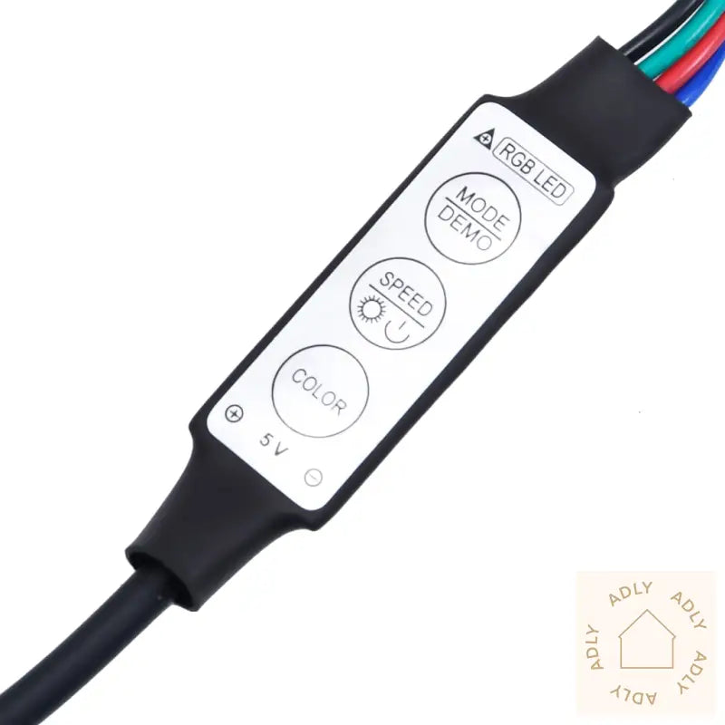 Vegghengt Tv-Benk Med Led Sonoma Eik 80X31X35 Cm