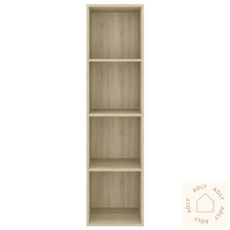 Vegghengt Tv-Benk Sonoma Eik 37X37X142,5 Cm Konstruert Tre