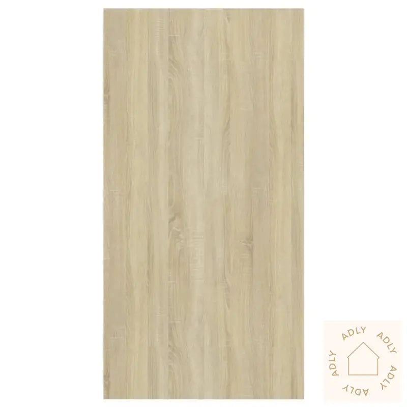 Vegghengt Tv-Benk Sonoma Eik 37X37X72 Cm Konstruert Tre