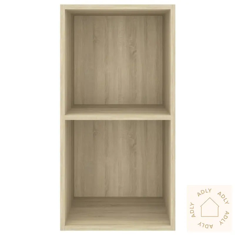 Vegghengt Tv-Benk Sonoma Eik 37X37X72 Cm Konstruert Tre