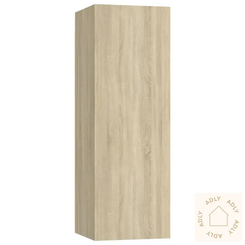 Tv-Benker 4 Stk Sonoma Eik 30,5X30X90 Cm Konstruert Tre