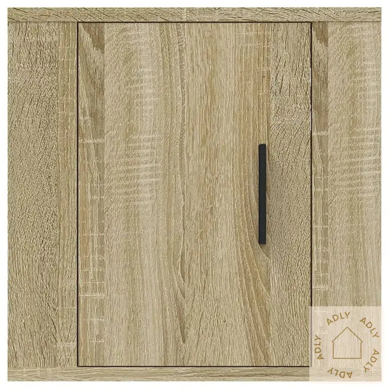 Vegghengt Tv-Benk Sonoma Eik 40X34,5X40 Cm
