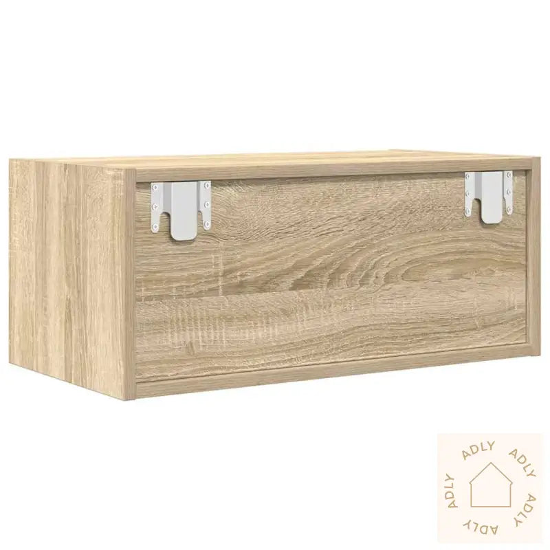 Tv-Benker 2 Stk Sonoma Eik 60X31X25,5 Cm Konstruert Tre