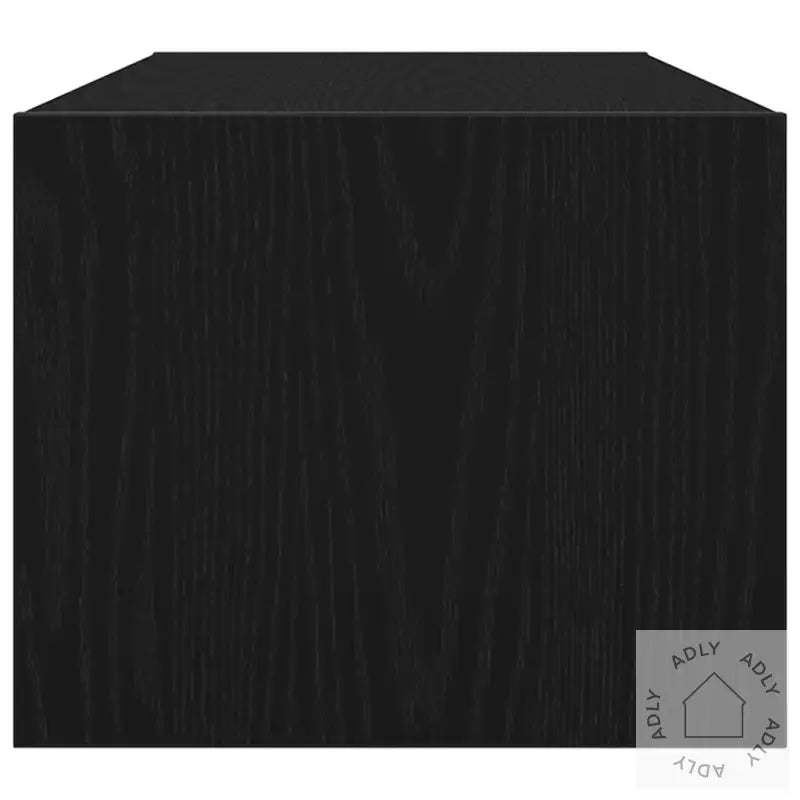 Tv-Benker 2 Stk Svart Eik 80X31X25,5 Cm Konstruert Tre
