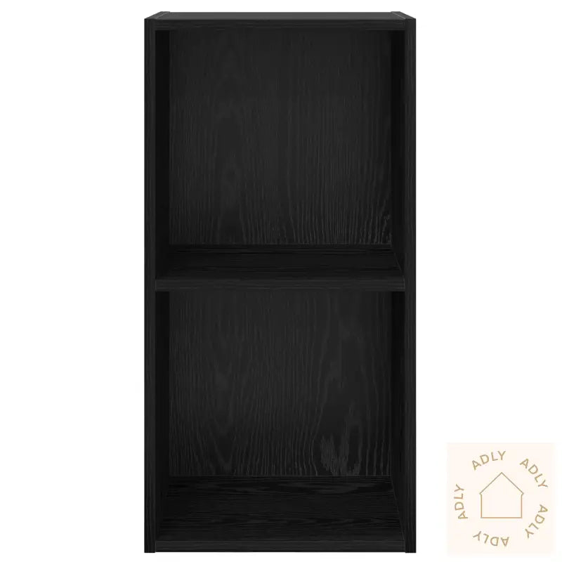 Veggmontert Tv-Skap I Svart Eik - 37 X 37 X 72 Cm, Laget Av Konstruert Tre