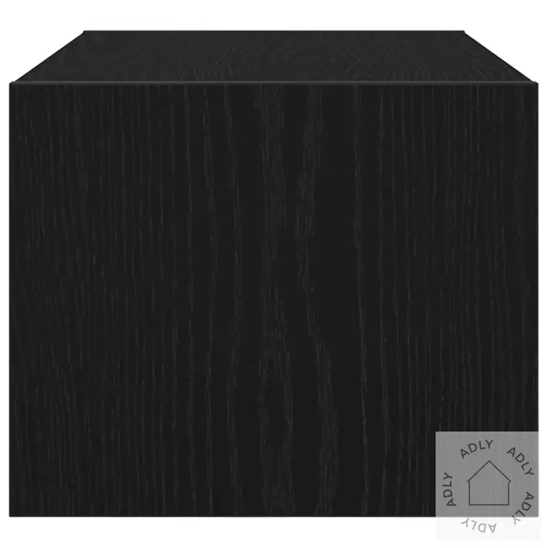 Tv-Benker 2 Stk Svart Eik 60X31X25,5 Cm Konstruert Tre