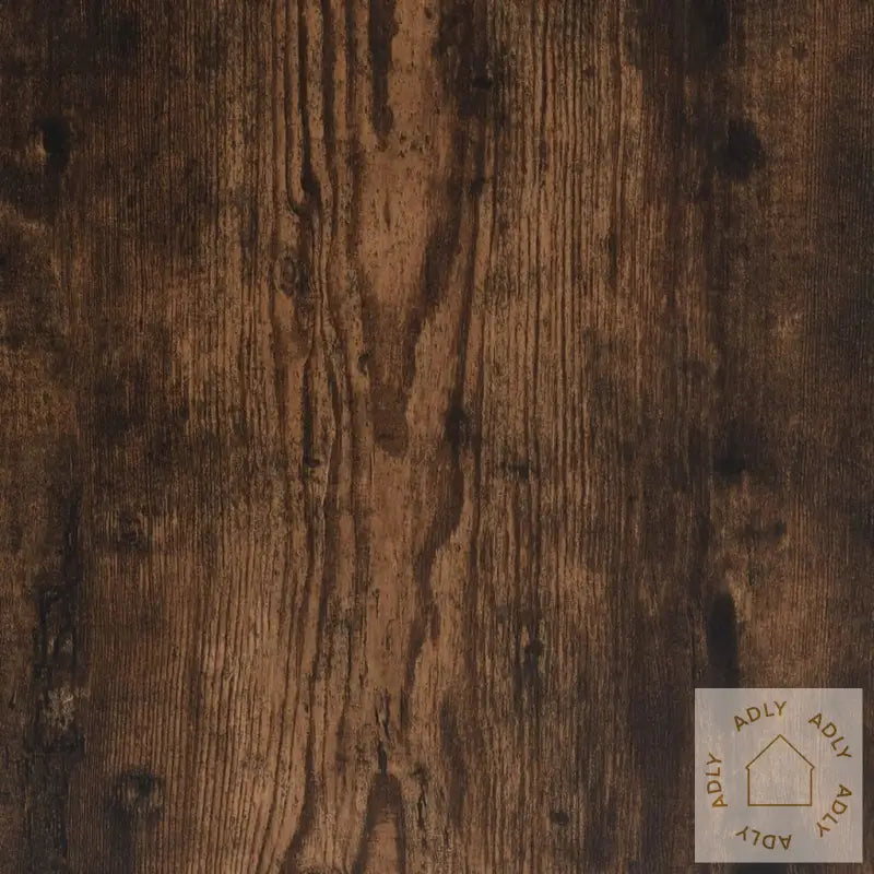 Vegghengt Tv-Benk Røkt Eik 40X34,5X60 Cm