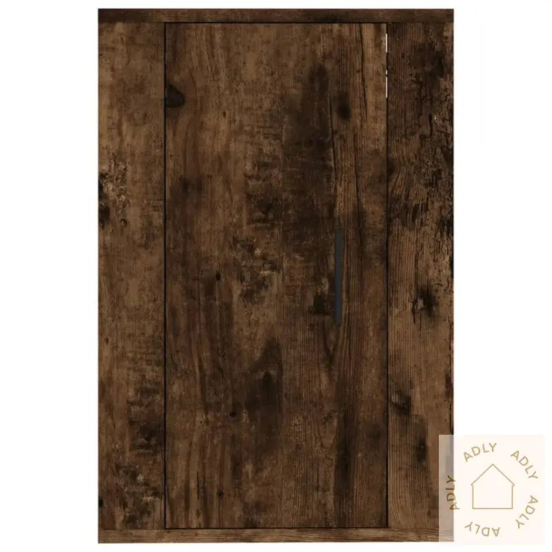 Vegghengt Tv-Benk Røkt Eik 40X34,5X60 Cm