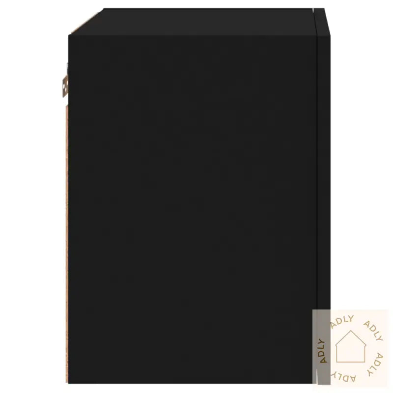 Vegghengte Tv-Benker 2 Stk Svart 40,5X30X40 Cm Konstruert Tre