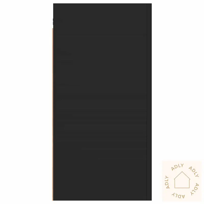 Tv-Benk Svart 30,5X30X60 Cm Konstruert Tre